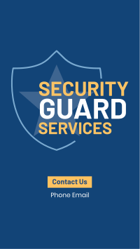 Guard Badge Facebook Story Design