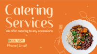 Catering At Your Service Facebook Event Cover Design