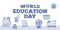 World Education Day Twitter post Image Preview