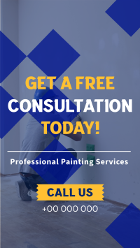 Painting Service Consultation Instagram reel Image Preview
