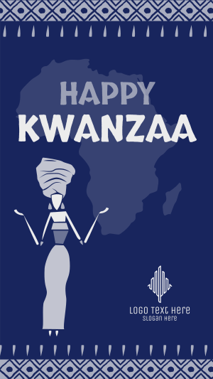 Happy Kwanzaa Celebration  Instagram story Image Preview