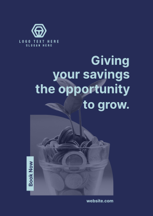 Grow Your Savings Poster Image Preview