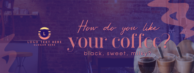 Coffee Flavors Facebook cover Image Preview