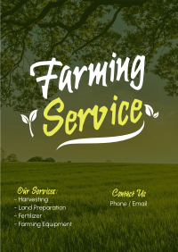 Farming Services Poster Image Preview