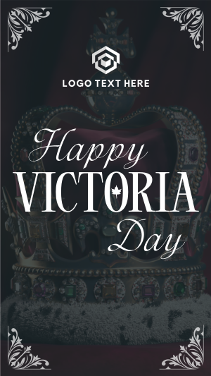 Victoria Day Crown  Instagram story Image Preview