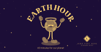 Happy Earth Facebook Ad Design