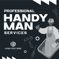 Professional Handyman Instagram post Image Preview
