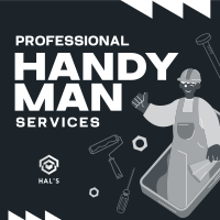 Professional Handyman Instagram Post Image Preview