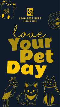 Love Your Pet Day Video Image Preview