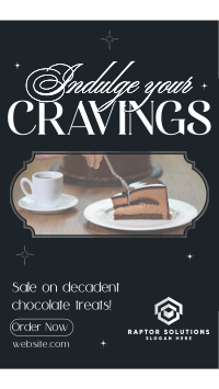 Chocolate Craving Sale TikTok Video Image Preview