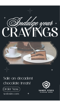 Chocolate Craving Sale TikTok Video Image Preview