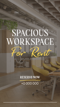 Spacious Space Rental Instagram story Image Preview