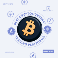 Cryptocurrency Trading Platforms Instagram post Image Preview