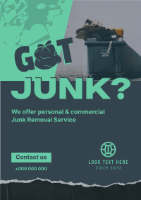 Junk Removal Service Poster Preview