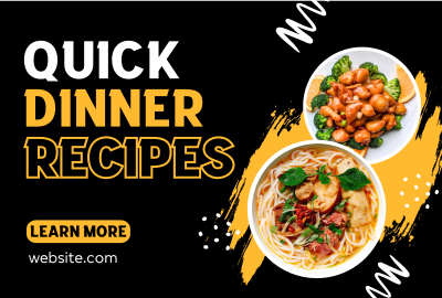 Quick Tasty Dinner Pinterest Cover Image Preview