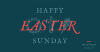Rustic Easter Facebook ad Image Preview