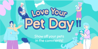 Quirky Pet Love Twitter post Image Preview