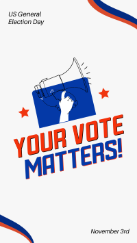 Your Vote Matters TikTok video Image Preview