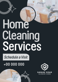 Modern Cleaning Service Poster Image Preview