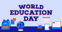 World Education Day Facebook Ad Design