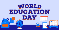 World Education Day Facebook Ad Image Preview