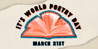 Poetry Day Book Twitter post Image Preview