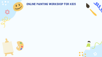 Art Class For Kids Zoom Background Image Preview