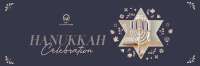 Hanukkah Family Twitter Header Design