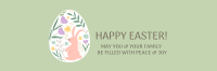 Colorful Easter Egg Twitter Header Image Preview