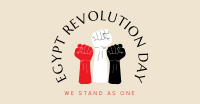 Egyptian Revolution Facebook ad Image Preview