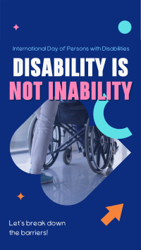 Disability Awareness Instagram story Image Preview