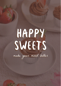 Happy Sweets Flyer Design