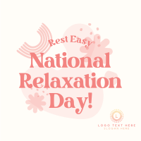 National Relaxation Day Greeting Instagram post Image Preview