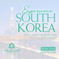  Minimalist Korea Travel Linkedin Post Image Preview