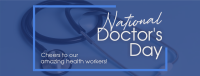 Celebrate National Doctors Day Facebook cover Image Preview