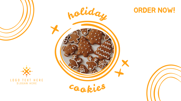 Christmas Cookie Day Facebook Event Cover Design Image Preview