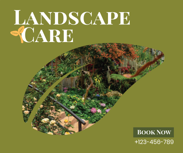 Landscape Care Facebook Post Design Image Preview