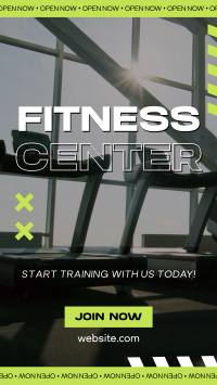 Fitness Training Center YouTube short Image Preview