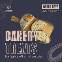 Bakery Treats Instagram post Image Preview