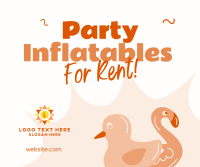 Party Inflatables Rentals Facebook post Image Preview