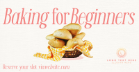 Baking for Beginners Facebook Ad Design