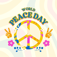 Hippie Peace Linkedin Post Image Preview