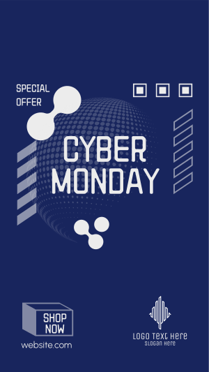 Quirky Tech Cyber Monday Facebook story Image Preview