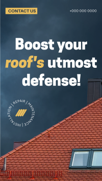 Corporate Roof Maintenance TikTok video Image Preview