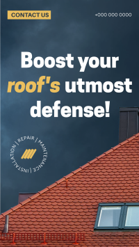 Corporate Roof Maintenance TikTok Video Image Preview