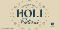 Holi Fest Burst Facebook ad Image Preview