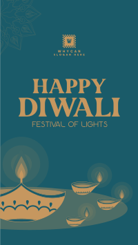 Diwali Festival Facebook story Image Preview