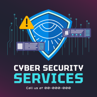 Cyber Security Services Instagram Post Design