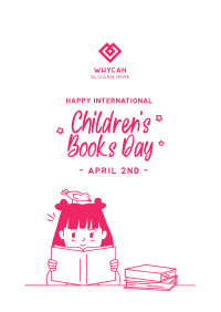 Children's Book Day Flyer Design