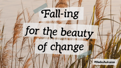 Collage Autumn Greeting Facebook event cover Image Preview